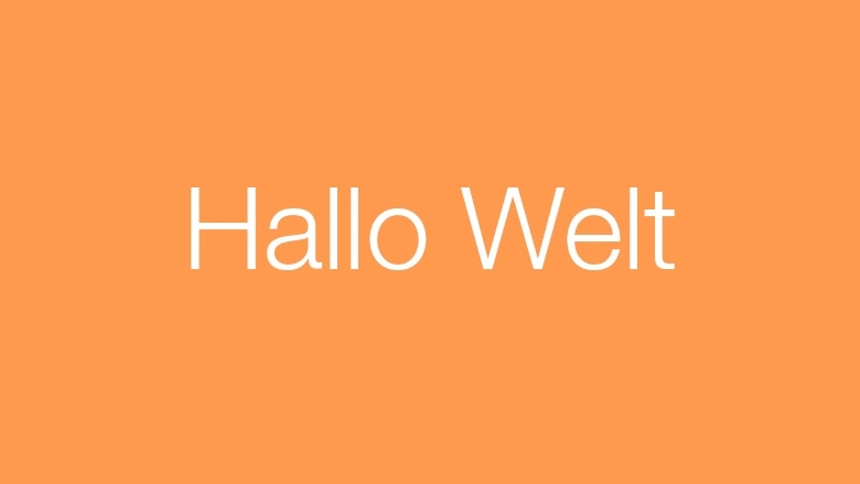 hallo-welt