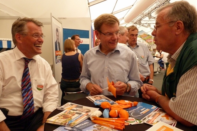 Bundestagswahl 2013: Sommertour Angela Merkel 19. Juli 2013 in St. Peter-Ording