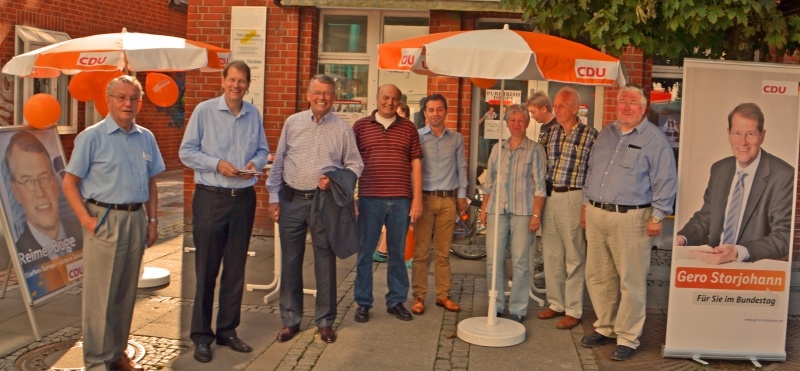Bundestagswahl 2013: Sommertour Angela Merkel 19. Juli 2013 in St. Peter-Ording