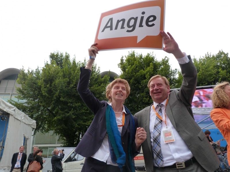 Bundestagswahl 2013: Sommertour Angela Merkel 19. Juli 2013 in St. Peter-Ording