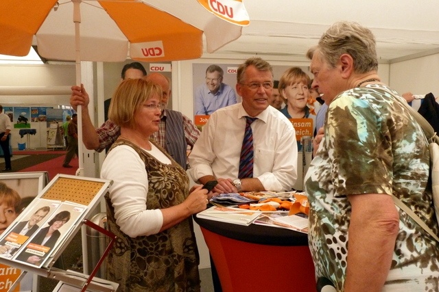 Bundestagswahl 2013: Sommertour Angela Merkel 19. Juli 2013 in St. Peter-Ording