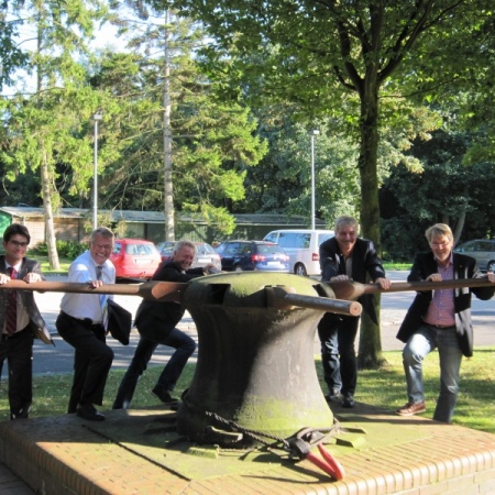 Bundestagswahl 2013: Sommertour Angela Merkel 19. Juli 2013 in St. Peter-Ording