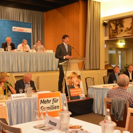 Bundestagswahl 2013: Sommertour Angela Merkel 19. Juli 2013 in St. Peter-Ording