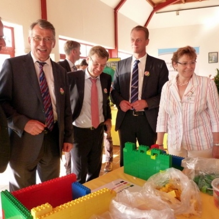 Bundestagswahl 2013: Sommertour Angela Merkel 19. Juli 2013 in St. Peter-Ording