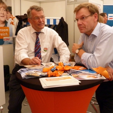 Bundestagswahl 2013: Sommertour Angela Merkel 19. Juli 2013 in St. Peter-Ording