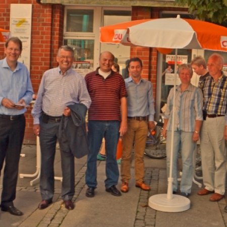 Bundestagswahl 2013: Sommertour Angela Merkel 19. Juli 2013 in St. Peter-Ording