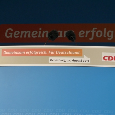 Bundestagswahl 2013: Sommertour Angela Merkel 19. Juli 2013 in St. Peter-Ording