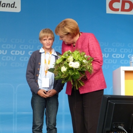 Bundestagswahl 2013: Sommertour Angela Merkel 19. Juli 2013 in St. Peter-Ording