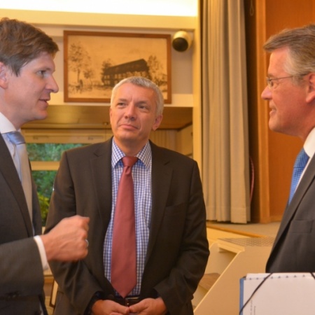 Bundestagswahl 2013: Sommertour Angela Merkel 19. Juli 2013 in St. Peter-Ording