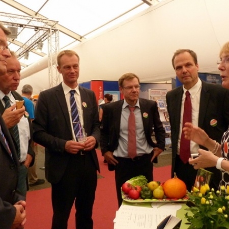 Bundestagswahl 2013: Sommertour Angela Merkel 19. Juli 2013 in St. Peter-Ording